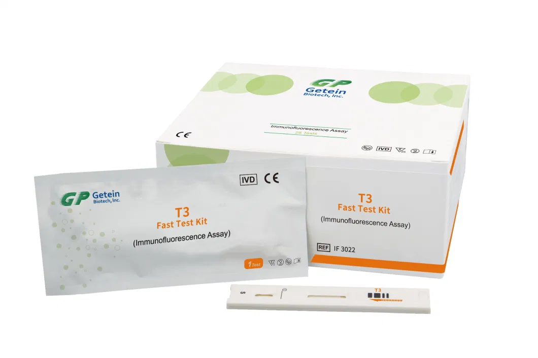 Getein T3 Fast Test Kit Thyroid Function Test for Hospital Test